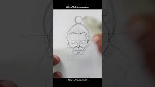 "How To Draw Lord Hanuman" Watch Full Tutorial #shorts