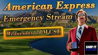 The American Express | Emergency Stream | PGA DFS | DraftKings Strategy | Ship It Nation