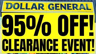 UP TO 95% OFF!! | DOLLAR GENERAL ADDITIONAL 50% OFF CLEARANCE EVENT!! | STARTS 10/4/24!