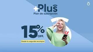 ¡Renueva tus lentes con el 15% de descuento!  Plan de suscripción +PLUS