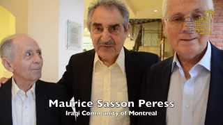 Montreal Iraqi Jewish Community - BJHC Donors Plaque Unveiling