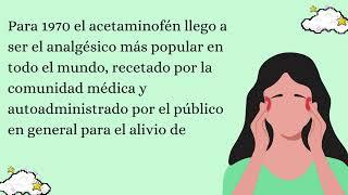 Paracetamol. El medicamento más usado en pediatría.