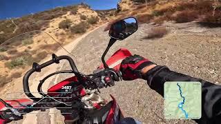 The Old Ridge Road Castaic to Gorman - Part3 Unmaintained Road Beyond the Normally Locked Gate