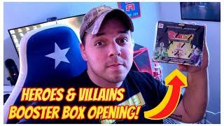 OPENING AN ENTIRE DRAGON BALL Z *HEROES & VILLAINS* BOOSTER BOX!