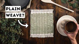 DIY woven potholder (with easy pattern)