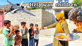 Homeless Mother Incredibly Feeds War-Torn Children"
