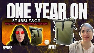 STUBBLE & CO THE ROLL TOP BACKPACK REVIEW: One Year on! How has it held up?!