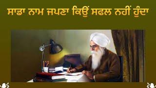 Sada naam japna kyon safal nahi hunda | sadiyan do bhulla | Bhai Veer Singh Ji | spiritual writings