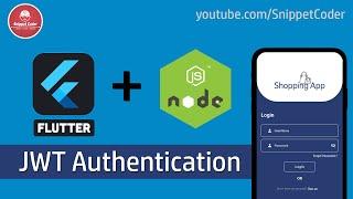 Flutter Login & Register with Node JS Rest API