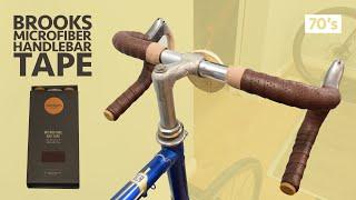 Brooks Microfiber Bar Tape On Vintage Peugeot