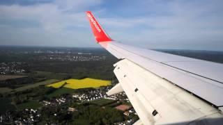 Landung Air Berlin Boeing D-AGEC Köln Bonn Airport