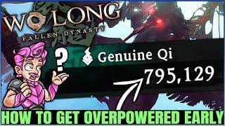 Wo Long - Easy Early Game 200k+ Genuine Qi Per Hour Qi Farm Guide - Level Up & Get Overpowered Fast!