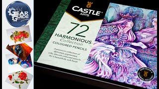 Castle Arts Harmonious Coloured Pencils Review | Castle Arts