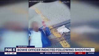 Bowie police officer indicted after firing shot at unarmed man