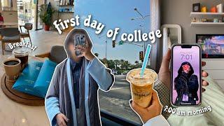 COLLEGE VLOG  فلوق اول يوم جامعة