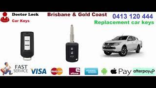 Mitsubishi triton replacement car keys made in Brisbane