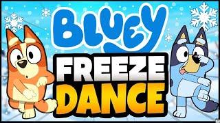 ️Bluey Freeze Dance ️ | Brain Breaks For Kids | Just Dance | Danny Go Noodle