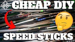 CHEAP DIY GOLF SPEED STICKS IDEA!? (Flipping Ep.3)