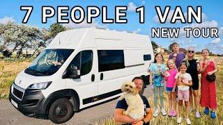 VAN TOUR SLEEPS 7 | 5 BEDS 7 SEATS | NEW LAYOUT NOT SEEN BEFORE