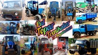 Pul Topar Texnikalar 27.Noyabir.2024 Belarus Mtz Ttz Ls-100 T28 T40 Yumz New Holland Gaz-53 Uaz