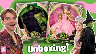 Wicked Elphaba & Glinda Deluxe Doll Unboxing Review!