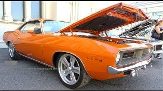 Modified Plymouth Barracuda 1970 340 Cuda Notchback Coupe Muscle Car