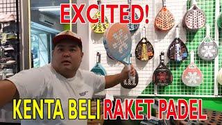 MAIN PADEL SAMA HARUKA, KENTA LANGSUNG BELI RAKETNYA‼️ ADA YANG UKURAN JUMBO⁉️