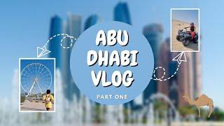 desert safaris, art museums & camel riding | ABU DHABI VLOG