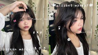 ULZZANG MAKEUP  - korean makeup tutorial with natural lens.