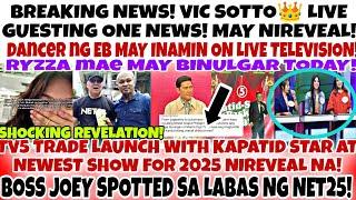 NIYANIG  LAHAT VIC SOTTO LIVE REVELATION  ON ONE NEWS TODO NA TO DANCER NG EB MAY BINUNYAG SA TV5