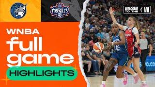 Washington Mystics vs. Minnesota Lynx | FULL GAME HIGHLIGHTS | August 15, 2024