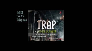 Hard Trap Midi Music pack for rap Key D min Bpm 125 Free Download CINEWAVBEATS