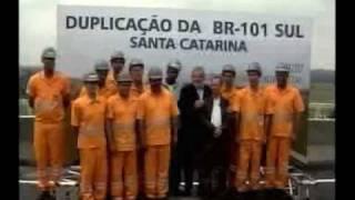 Presidente Lula visita as obras da BR 101