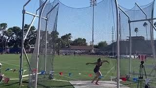 JORINDE VAN KLINKEN 70.22m DISCUS  Breakdown