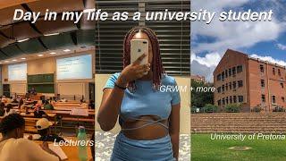 Uni diaries : Day in my life as a University of Pretoria student | GRWM, Lecturers, event etc.