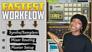 Making a Template From Start to Finish (Sampler Setup, Mixing and Master Secrets) - Reason 12