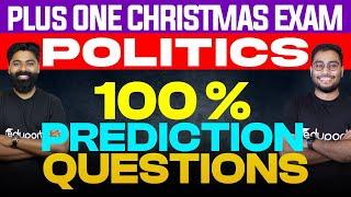 Plus One Christmas Exam Politics | 100 % PREDICTION QUESTIONS | Eduport