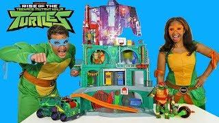 Rise of the Teenage Mutant Ninja Turtles Toy Challenge ! || Toy Review || Konas2002