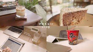 weekly vlog  glasshouse coffee, days at home, unboxing local products 