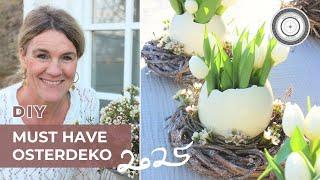 DIY - TERRASSENTISDCHDEKO DAUERHAFT für Frühling und Ostern