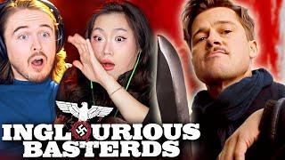 **UNBEARABLE SUSPENSE** Inglourious Basterds (2009) Reaction: FIRST TIME WATCHING