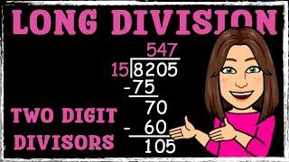 2-digit Divisor | Long Division | Maths with Mrs. B