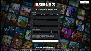 FIRST VIDEO ROBLOX TEST!