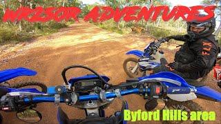 WR250R Enduro Adventures | exploring Byford hills