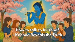 How to Talk to Krishna? – Krishna Reveals the Truth | Voice of Dharma