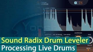 Sound Radix Drum Leveler: processing live drums [Yorshoff Mix]