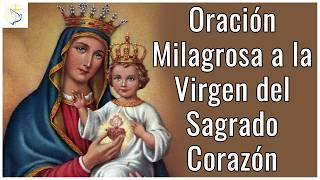 Oración Para Una Petición Urgente a la Virgen Del Sagrado Corazón