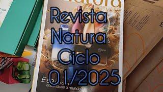 Revista Natura Ciclo 01/2025 Promoções, Lançamentos, Essencial Oud #avon #consultorianatura #perfume