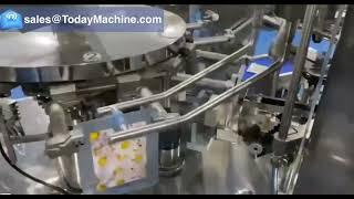 Automatic Desktop Suction Bag Milk Liquid Filling Machine Pouch Doypack Filling Sealing Machinery