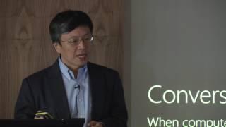 Harry Shum discusses Conversational AI: when computers ‘speak human’